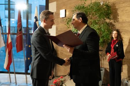 Odprtje razstave; Foto: Mariia Bortiakova, arhiv Občine Sežana